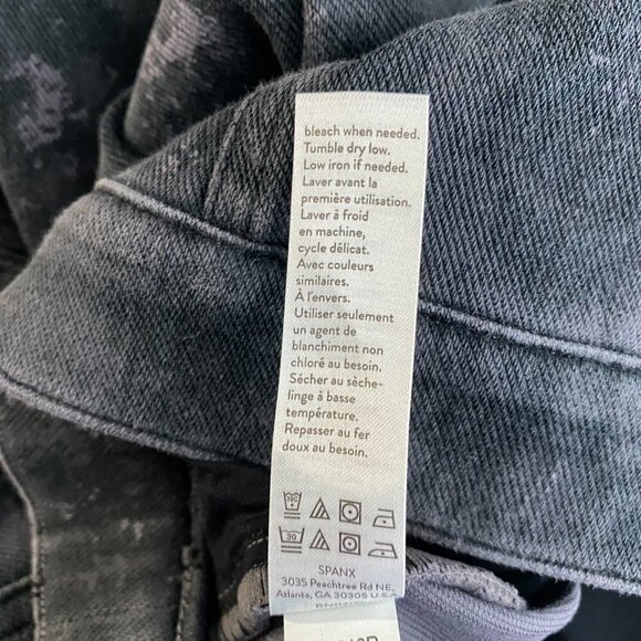 Spanx Jean-ish Ankle Leggings Charcoal Camo Women's XL JE-319   Description  Siz - Picture 8 of 8